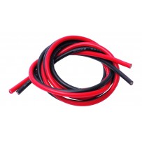 Hyperion High Quality Silicon Wire Red & Black 1-meter 14AWG