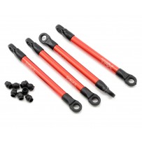 Traxxas 1/16 E-Revo Push Rods (aluminum red-anodized) - 7118X